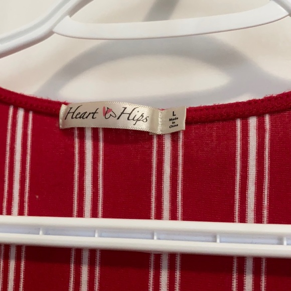 White and red romper - Picture 3 of 3